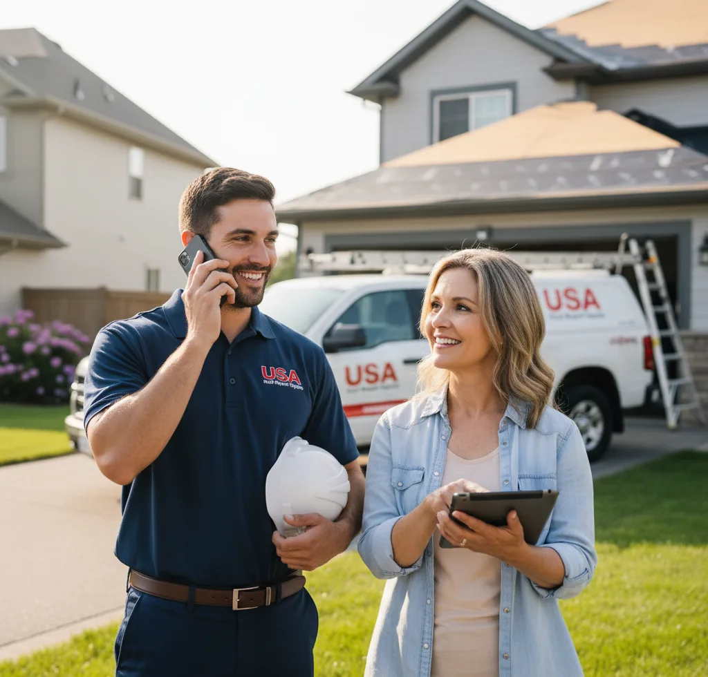 USA Roof Repair Experts customer support in Sandusky